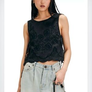 Free People Faded Gardens Tank top